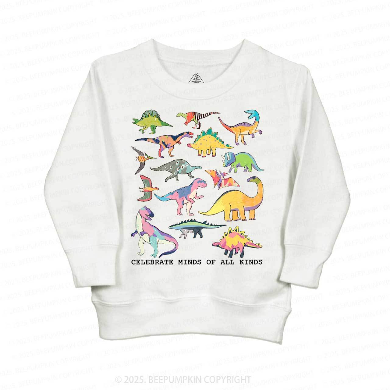Celebrate Minds Of All Kinds Kid's Sweatshirt