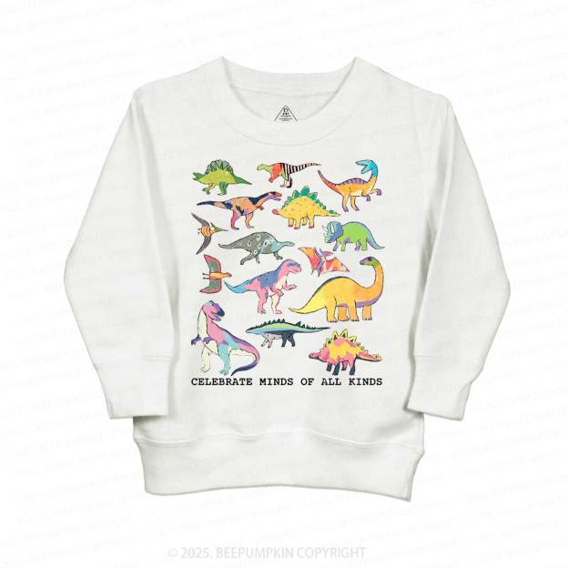Celebrate Minds Of All Kinds Kid's Sweatshirt