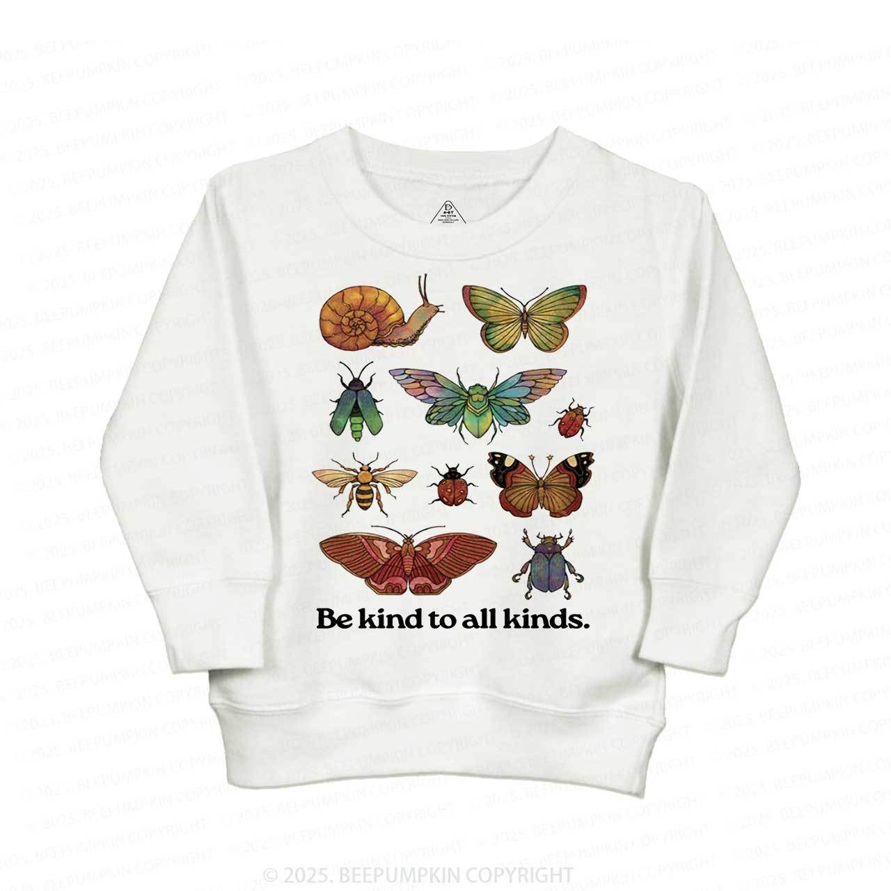 Be Kind To All Kinds Kid's Sweatshirt