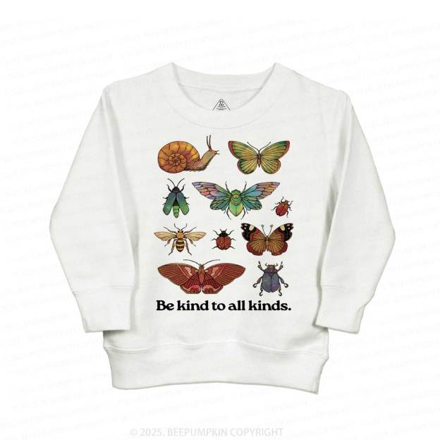 Be Kind To All Kinds Kid's Sweatshirt