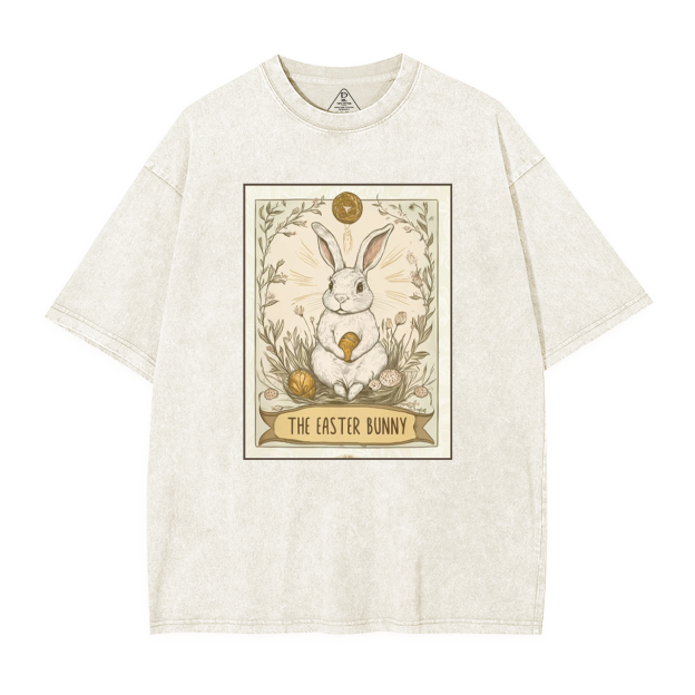 The Easter Bunny Washed T-Shirts