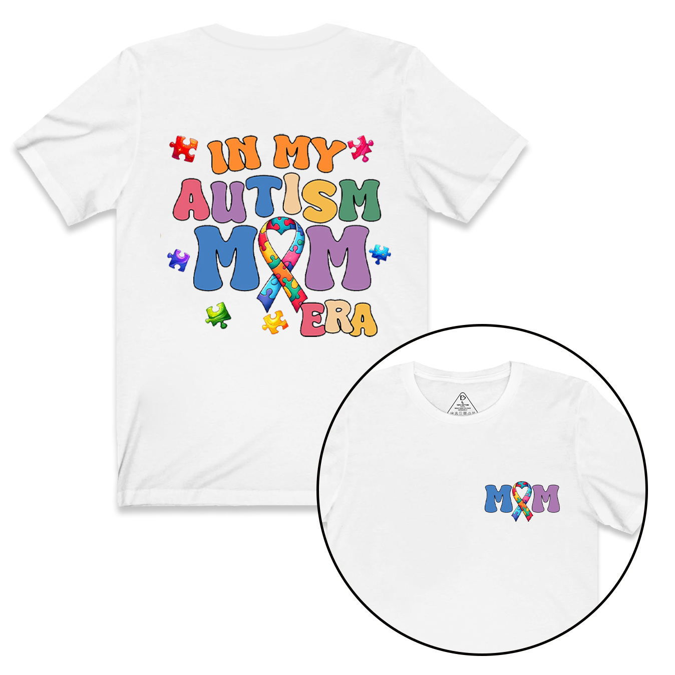 In My Autism Mom Era T-Shirts