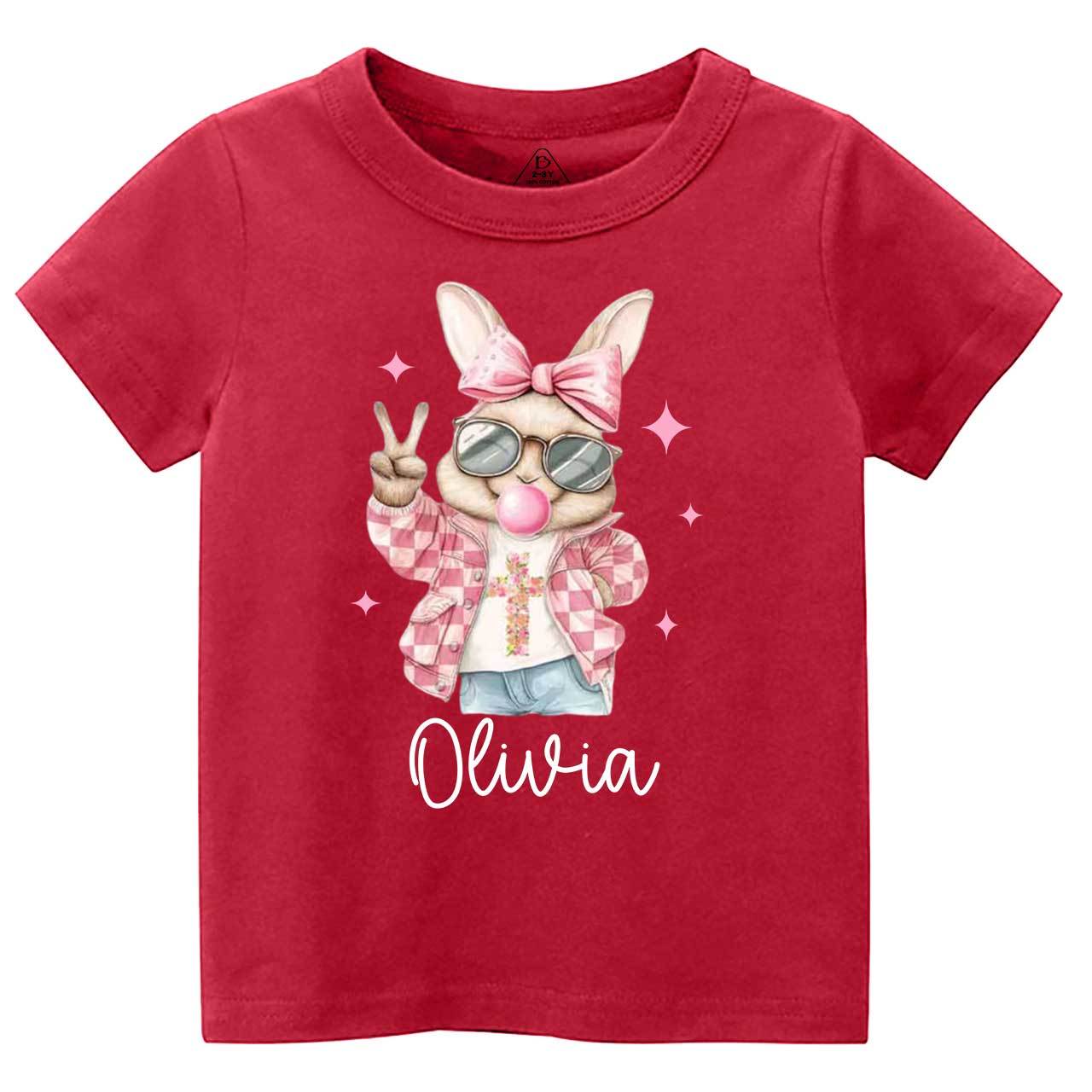 Bubble Gum Bunny Toddler&Kid's Tees Beepumpkin