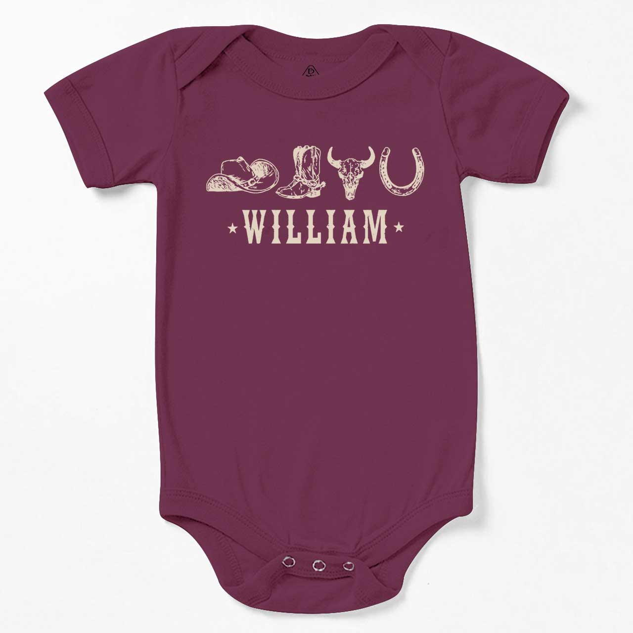 Personalized Western Bodysuit Beepumpkin