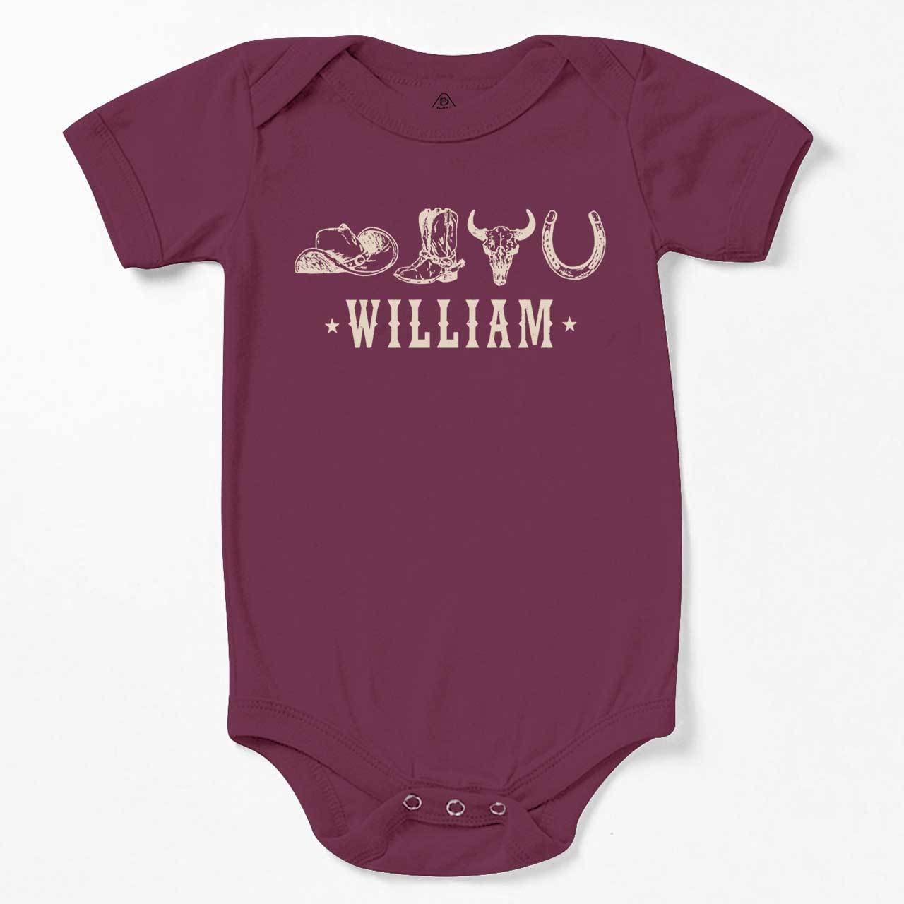 Personalized Western Bodysuit Beepumpkin
