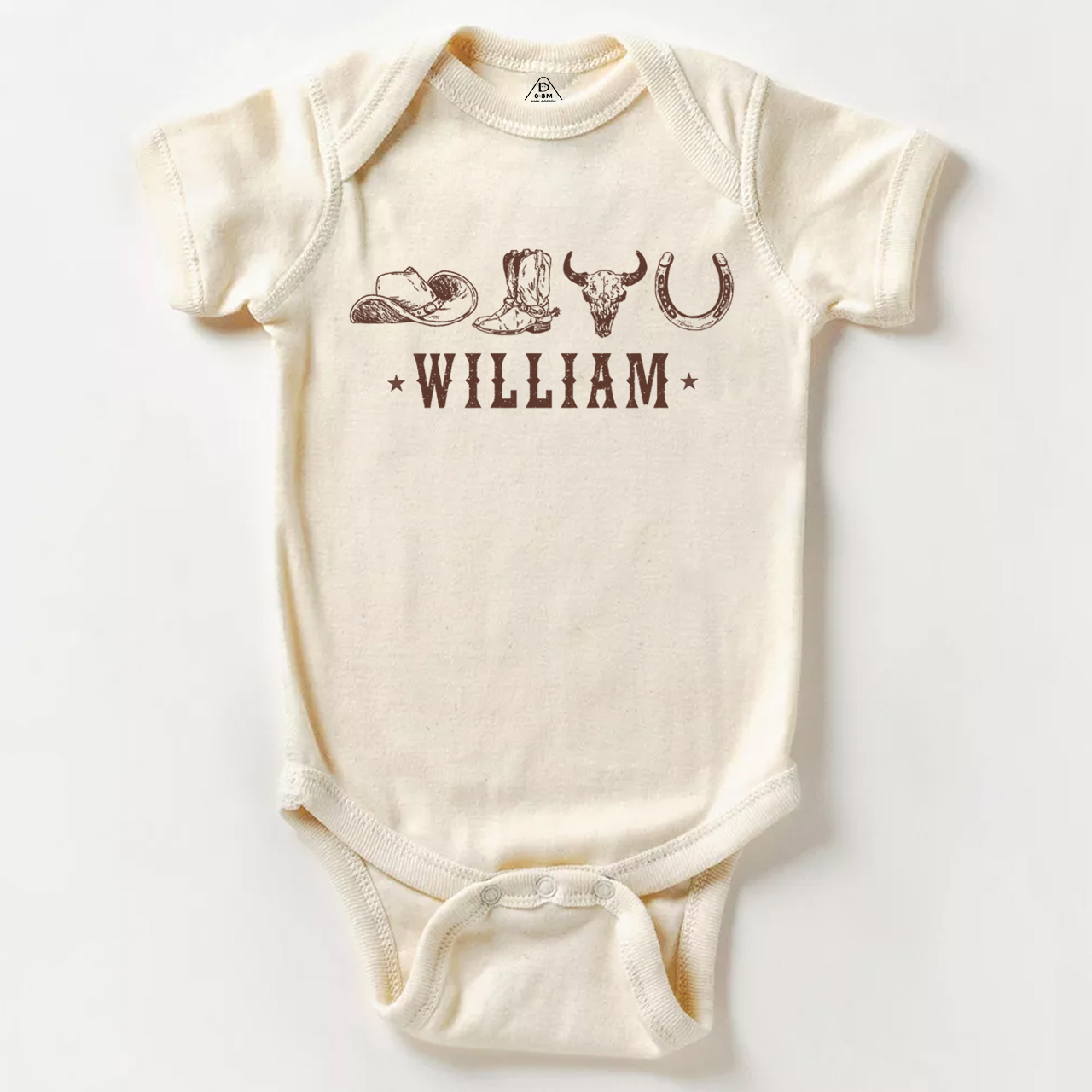 Personalized Western Bodysuit Beepumpkin