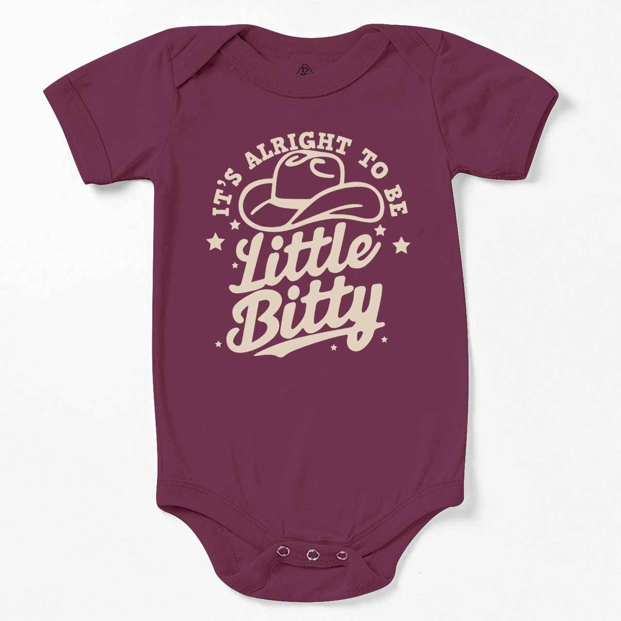 It's Alright To Be Little Bitty Bodysuit Beepumpkin