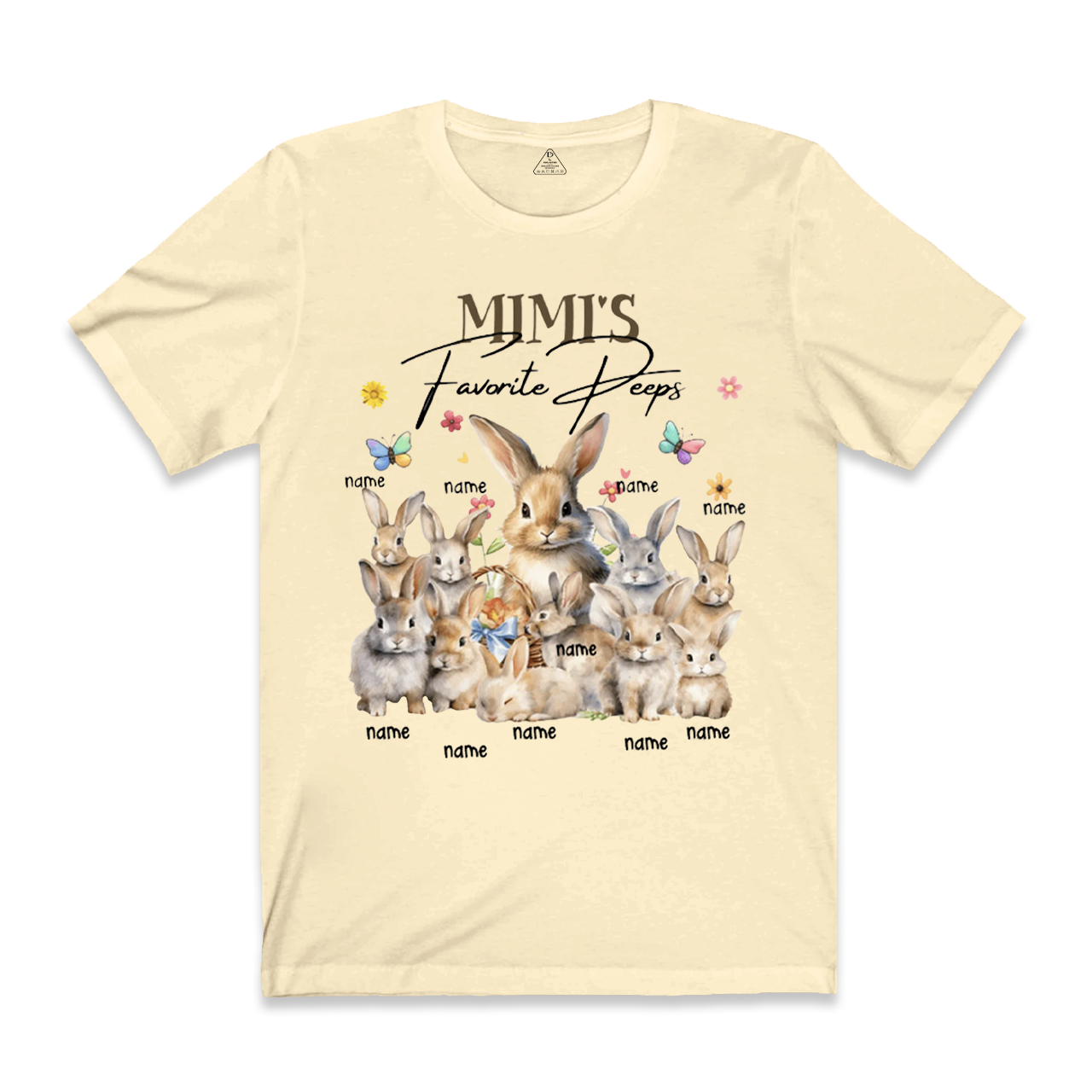 Personalized Favorite Rabbit Easter Day Mama/Grandma Shirt 