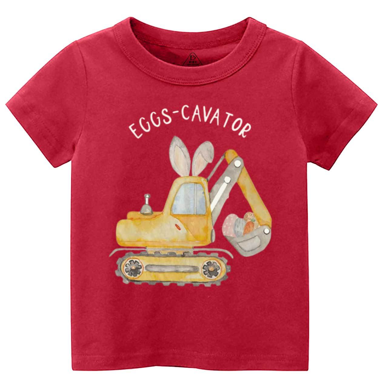 Eggs-Cavator Toddler&Kid's Tees Beepumpkin