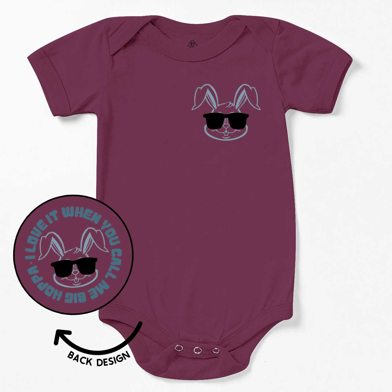 Sunglasses Bunny Bodysuit Beepumpkin