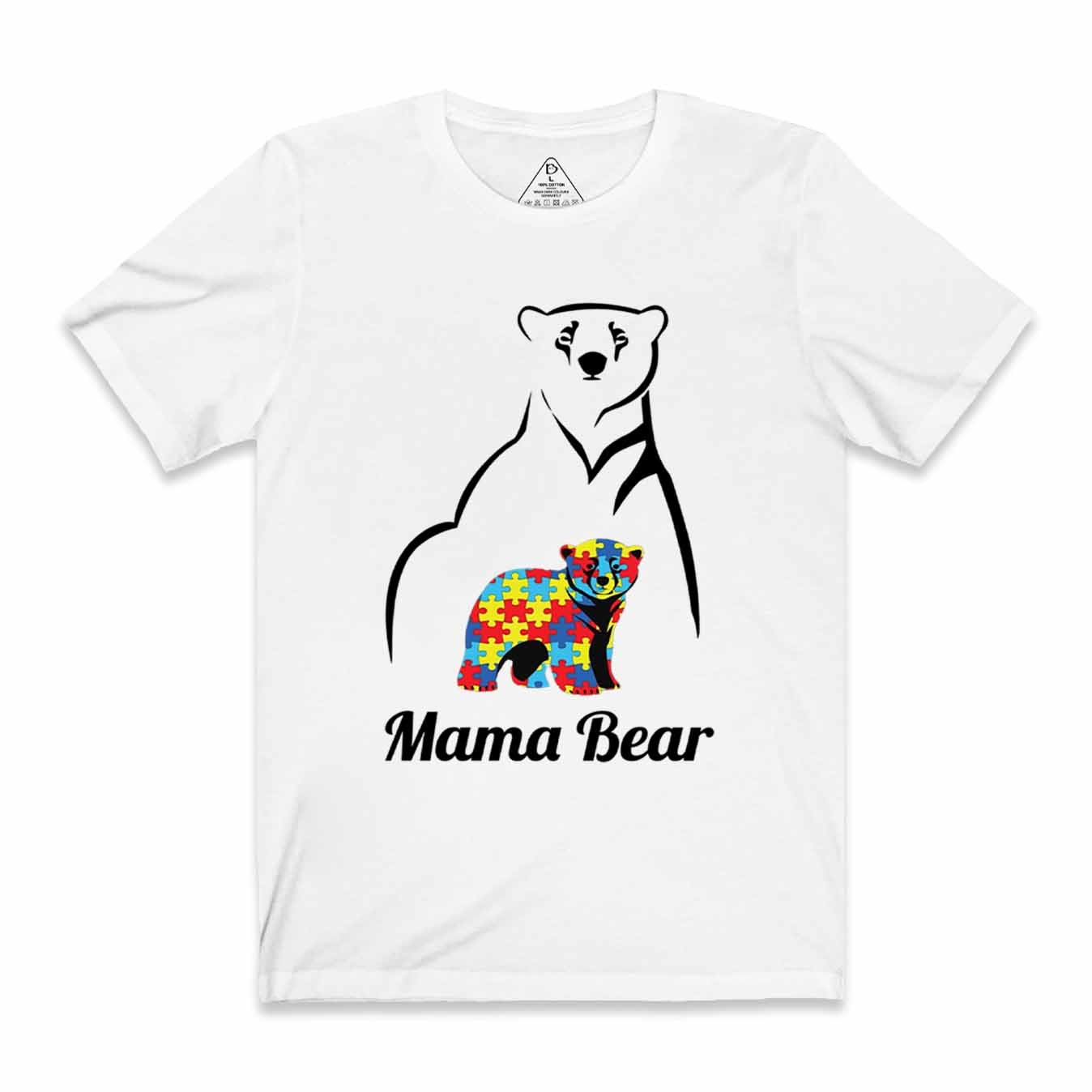 Autism Mama Bear T-Shirts