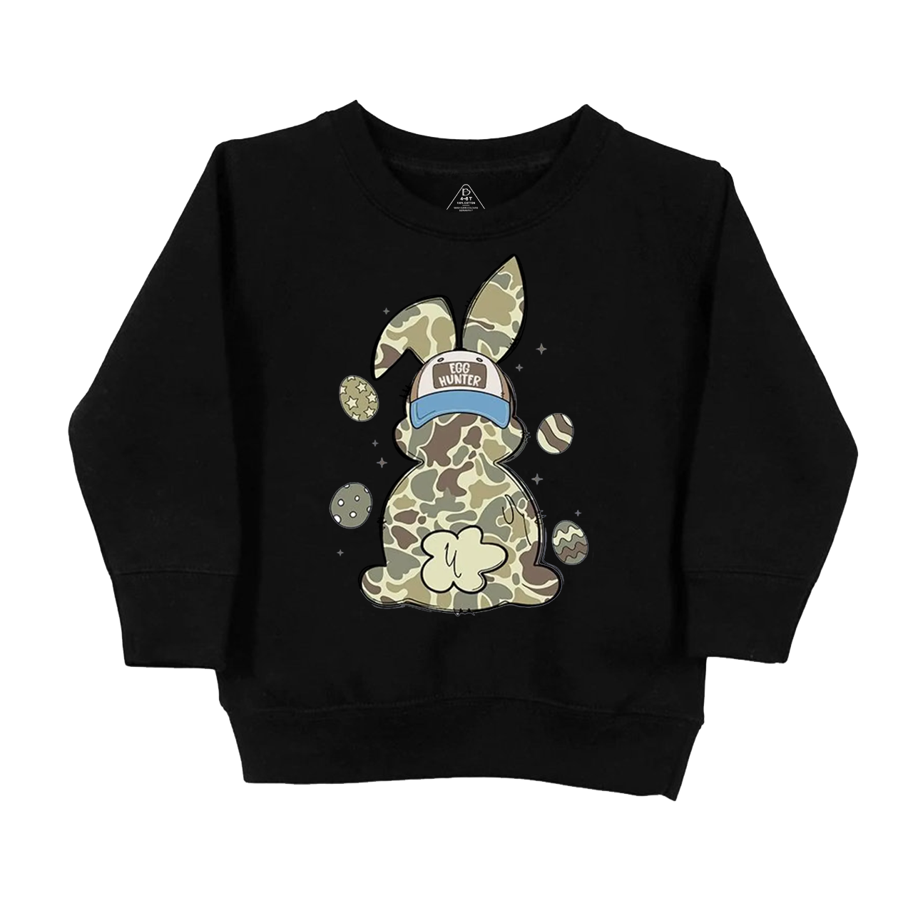 Egg Hunter Bunny Kid's Sweatshirt