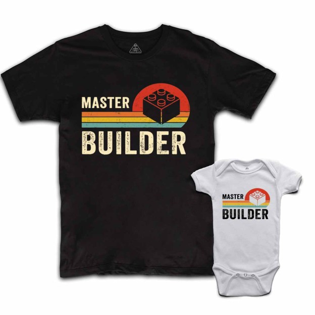 Master Builder Dad&Me Matching Shirts 