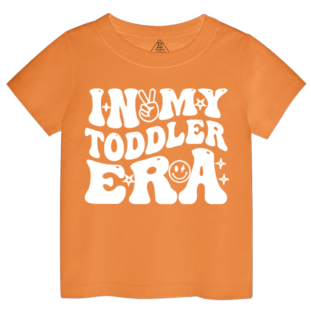 In My Toddler Era Toddler&Kid's Tees Beepumpkin