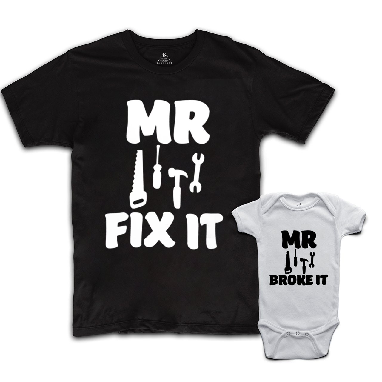 Fix It & Broke It Dad&Me Matching Shirts 