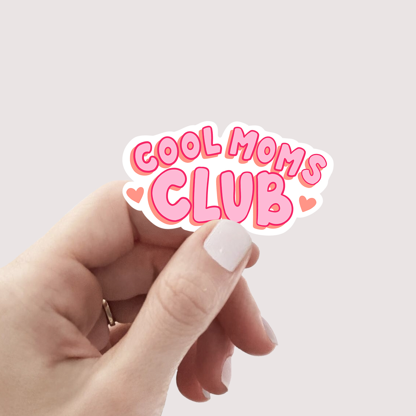 Cool Moms Club Stickers