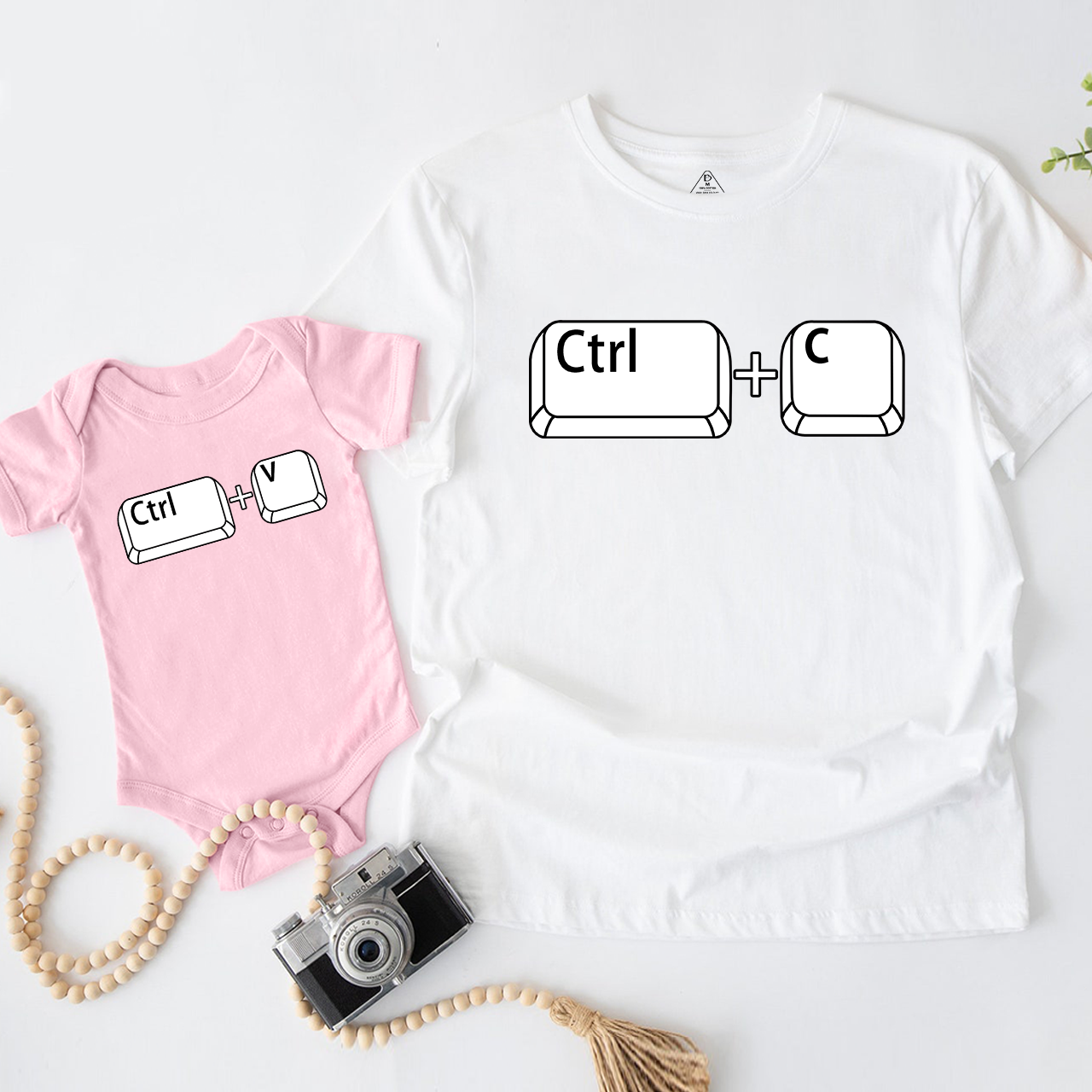 Matching First Dad and me Bodysuit & Shirts (Ctrl C&Ctrl V)