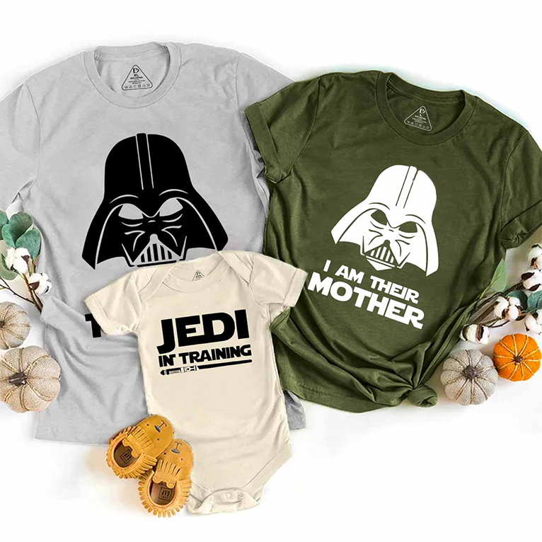 Personalized SW Family Matching Tees Beepumpkin