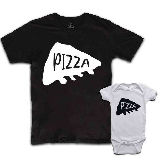 Pizza Love Dad&Me Matching Shirts