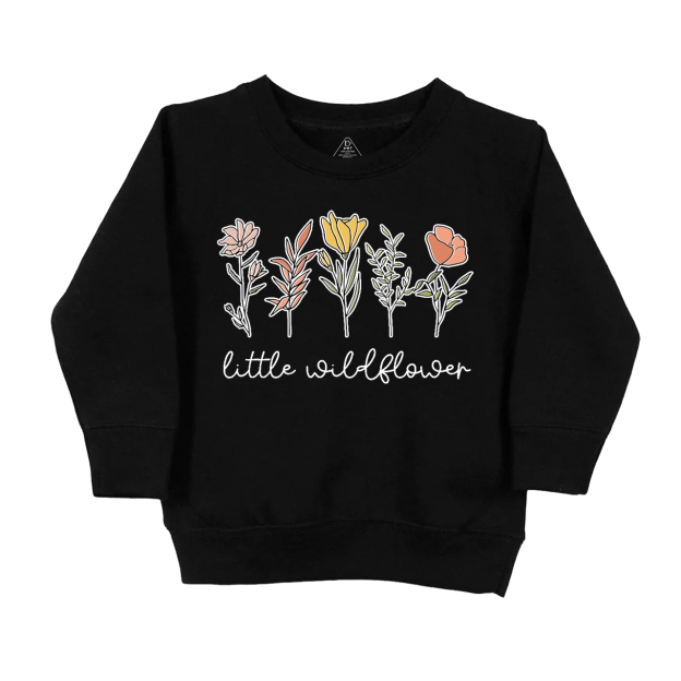 Little Wildflower Kid's Sweatshirt