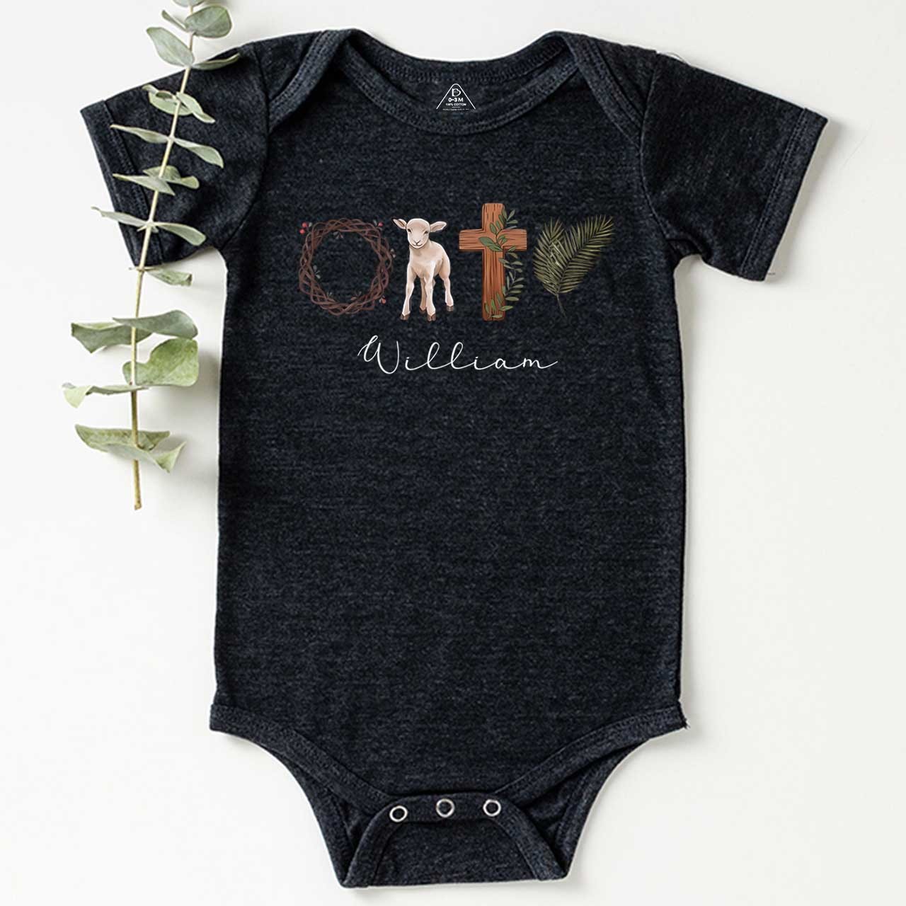 True Story He Is Risen Easter Bodysuit Beepumpkin