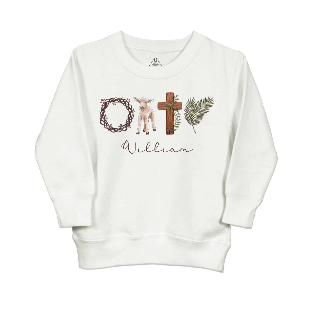 True Story He Is Risen Easter Kid's Sweatshirt