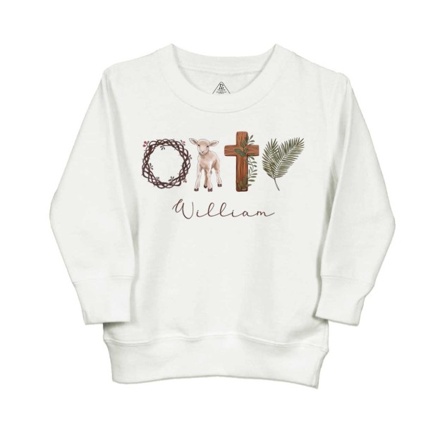 True Story He Is Risen Easter Kid's Sweatshirt