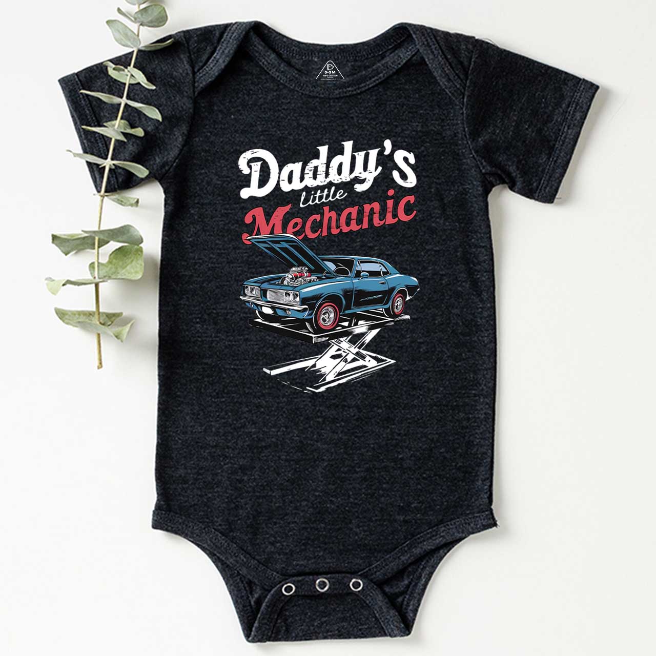 Daddy's Little Mechanic Bodysuit Beepumpkin