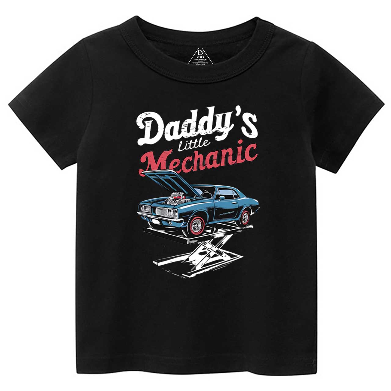 Daddy's Little Mechanic Toddler&Kid's Tees Beepumpkin