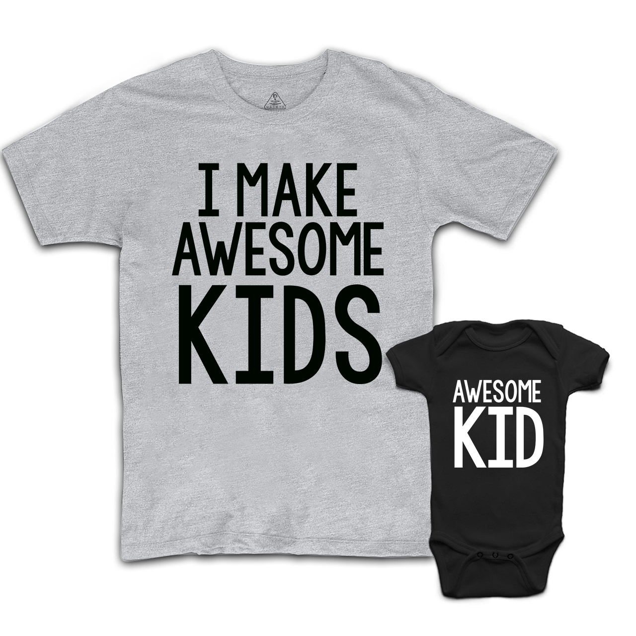 I Make Awesome kids Matching Dad& Me Shirts