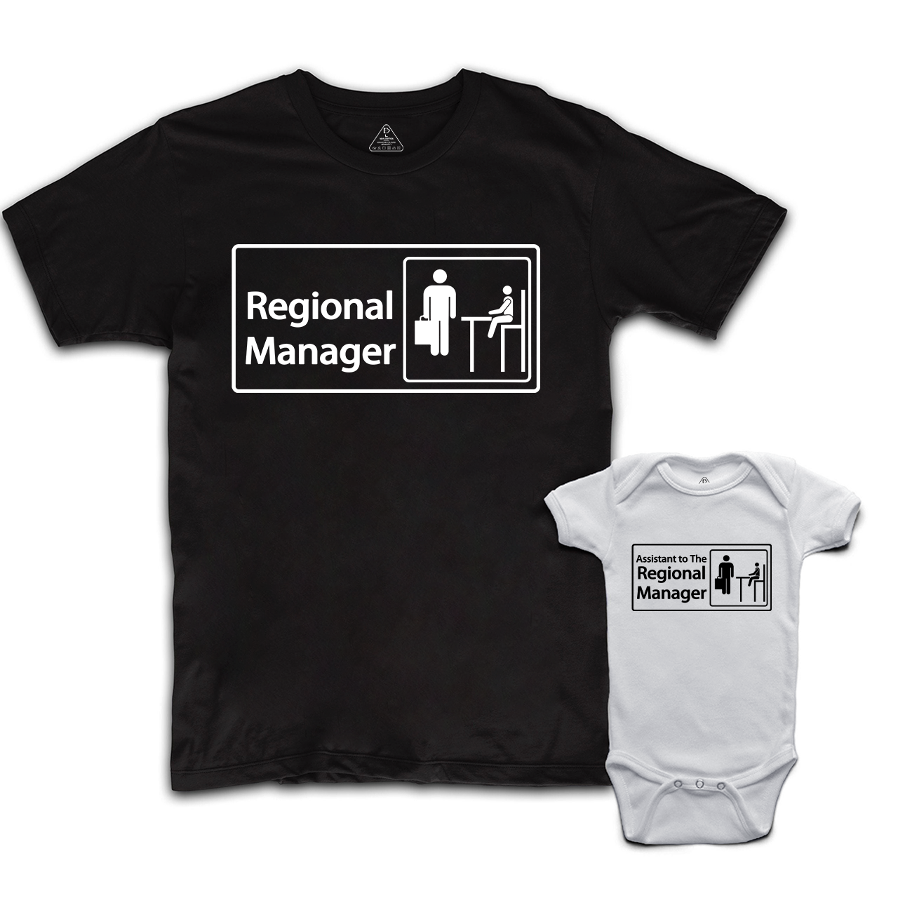 Assistant to The Regional Manager Dad And Son Matching Shirts