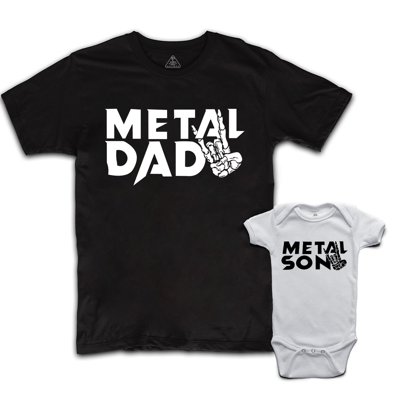 Heavy Metal  Dad&Me Matching Shirt