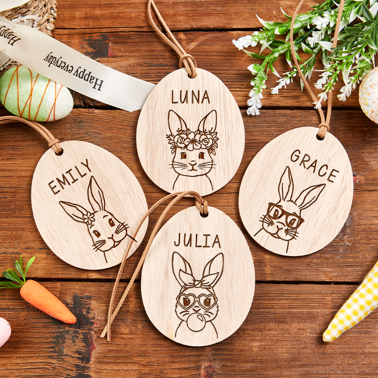 Personalized Easter Basket Tag