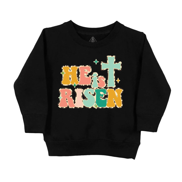 He Is Risen Easter Kid's Sweatshirt