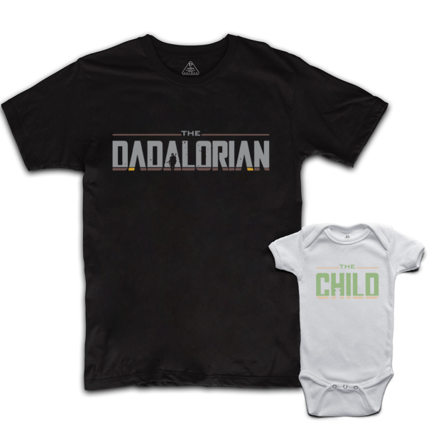 The Dadalorian Dad&Me Matching Shirts
