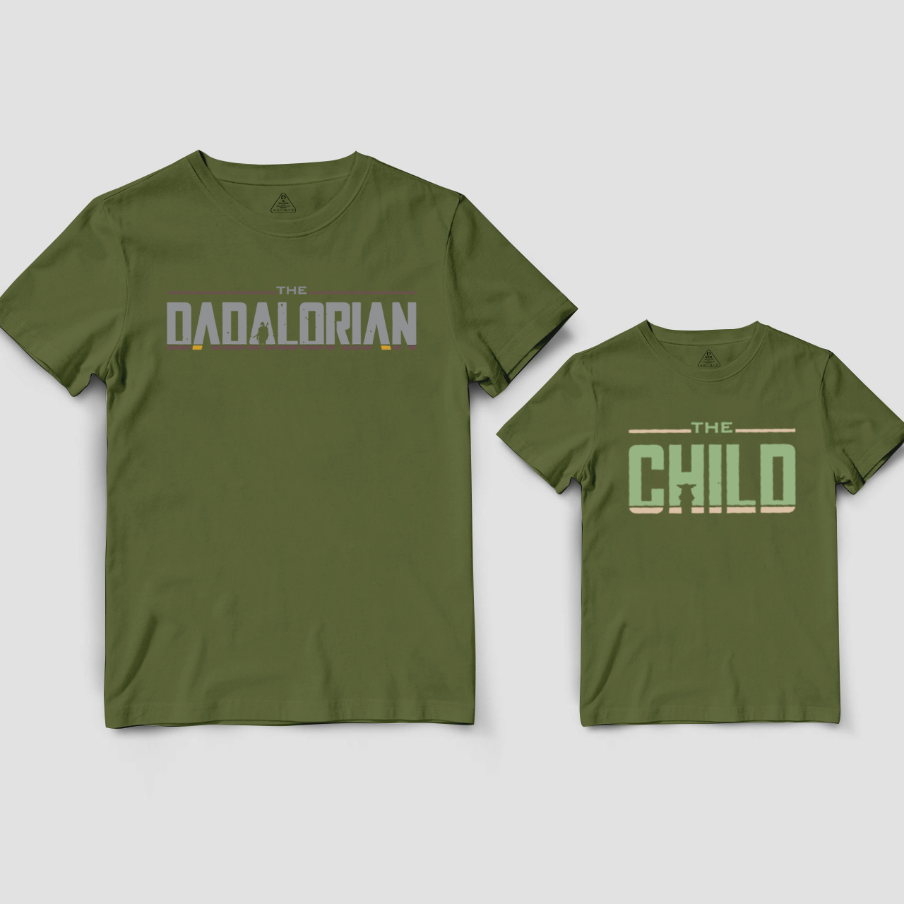 The Dadalorian Dad&Me Matching Shirts