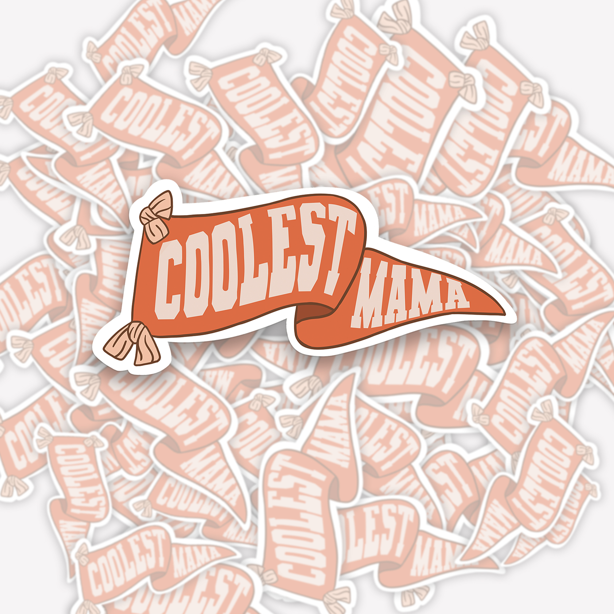  Coolest Mama Gift Stickers
