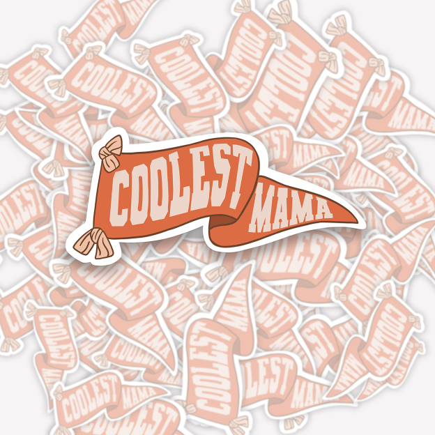  Coolest Mama Gift Stickers