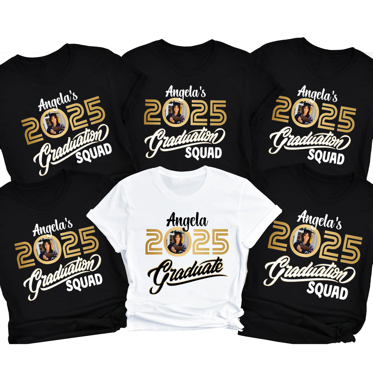 Personalized Photo Graduation 2025 Shirts