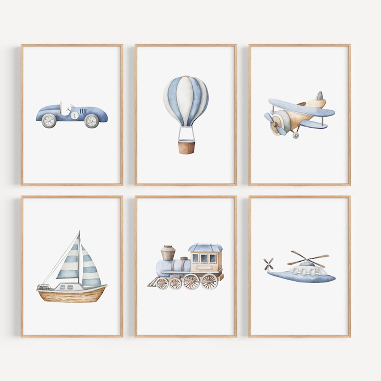 Dream Travel Digital Nursery Art