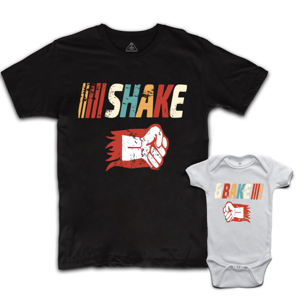 Shake And Bake Dad&Me Matching Shirts