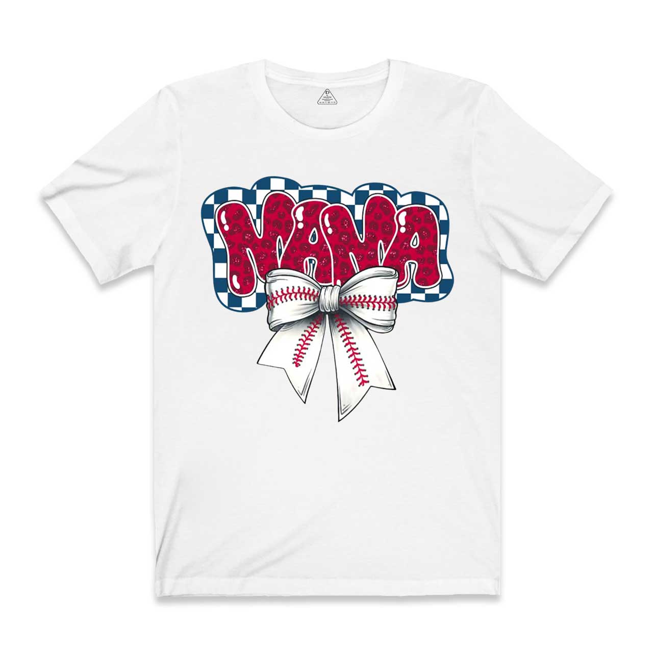 Baseball Bubble Leopard Mama T-Shirts