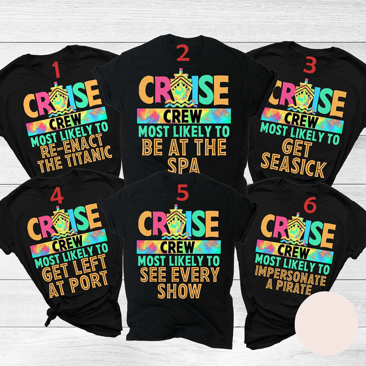 Most Likely To Matching Cruise Squad Vacation 2023 Shirts