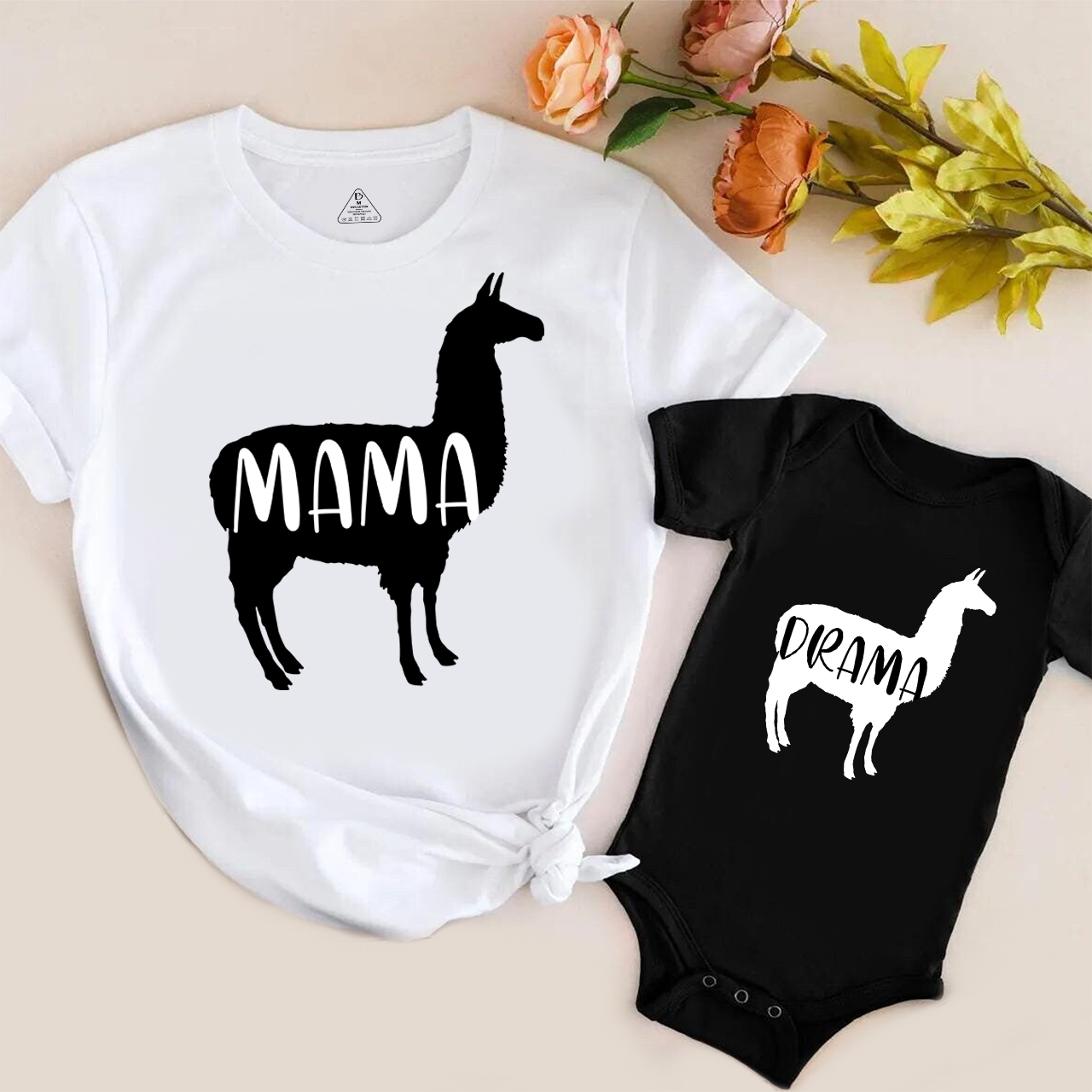 DRAMA & MAMA Matching Tees For Mother's Day