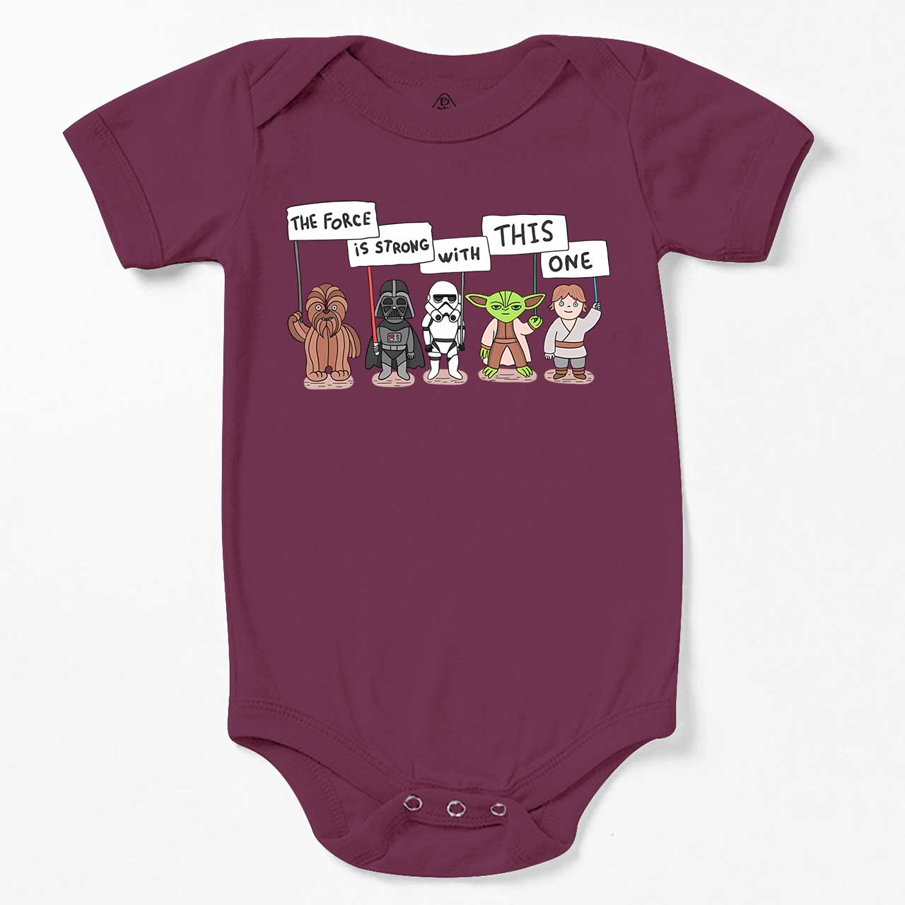 The Force Is Strong With This One Bodysuit Beepumpkin