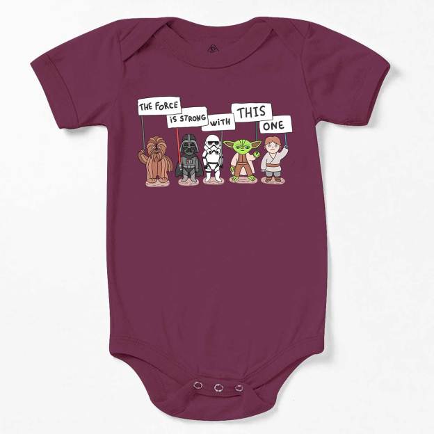 The Force Is Strong With This One Bodysuit Beepumpkin