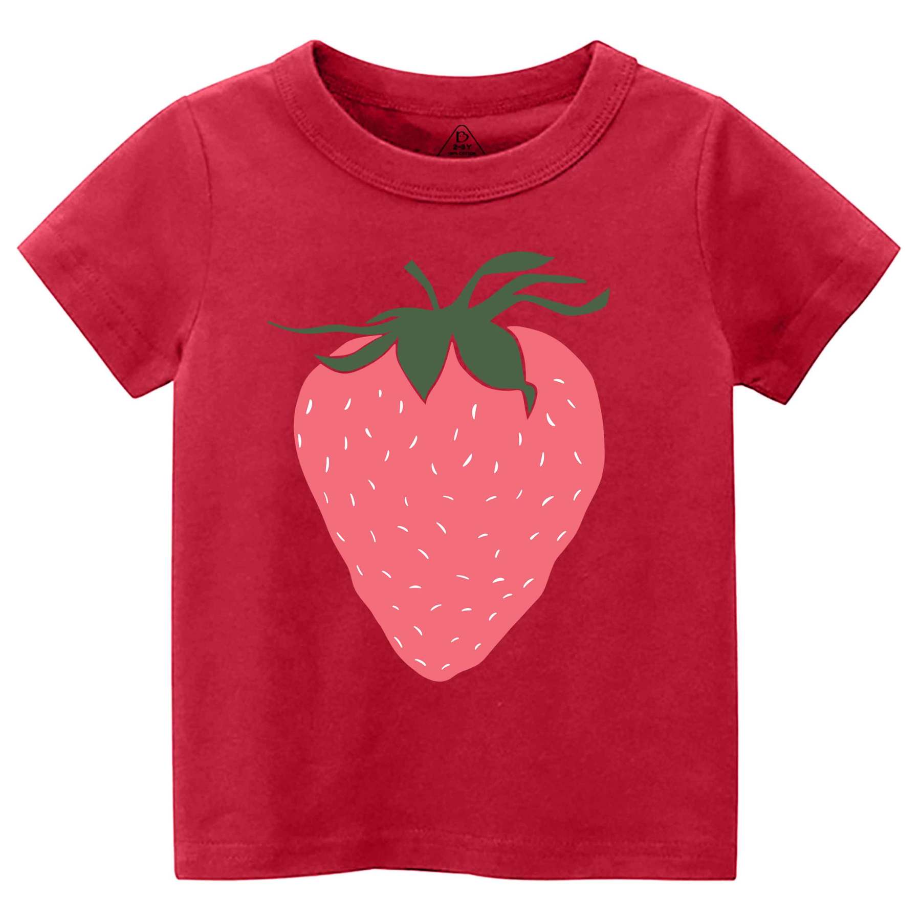 Strawberry Toddler&Kid's Tees Beepumpkin