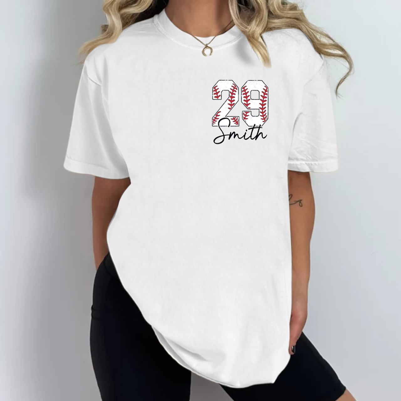 Personalized Baseball Pocket Mama T-Shirts