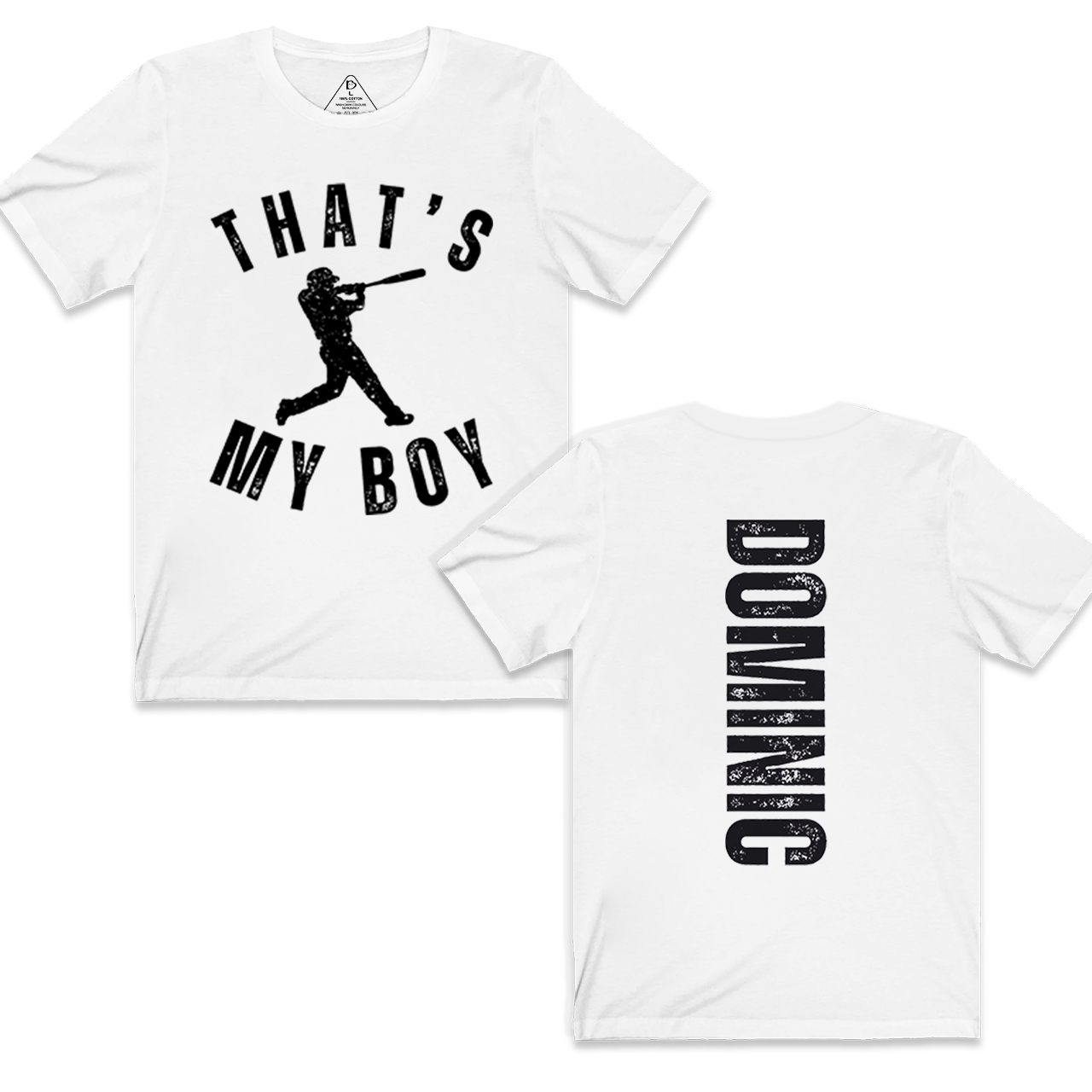 Personalized That's My Boy Baseball Mama T-Shirts