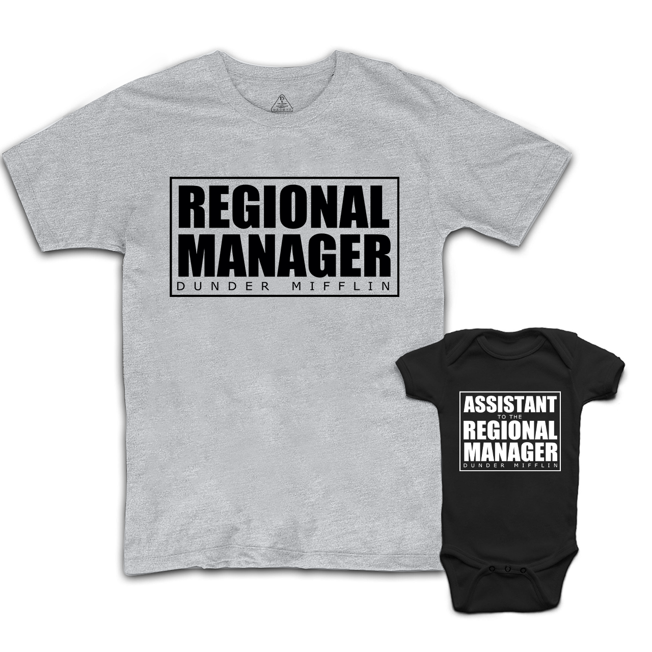 Dunder Mifflin Dad & Me Matching T-Shirts